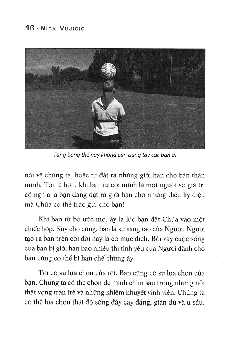 nick vujicic - cuộc sống không giới hạn (tái bản 2022)