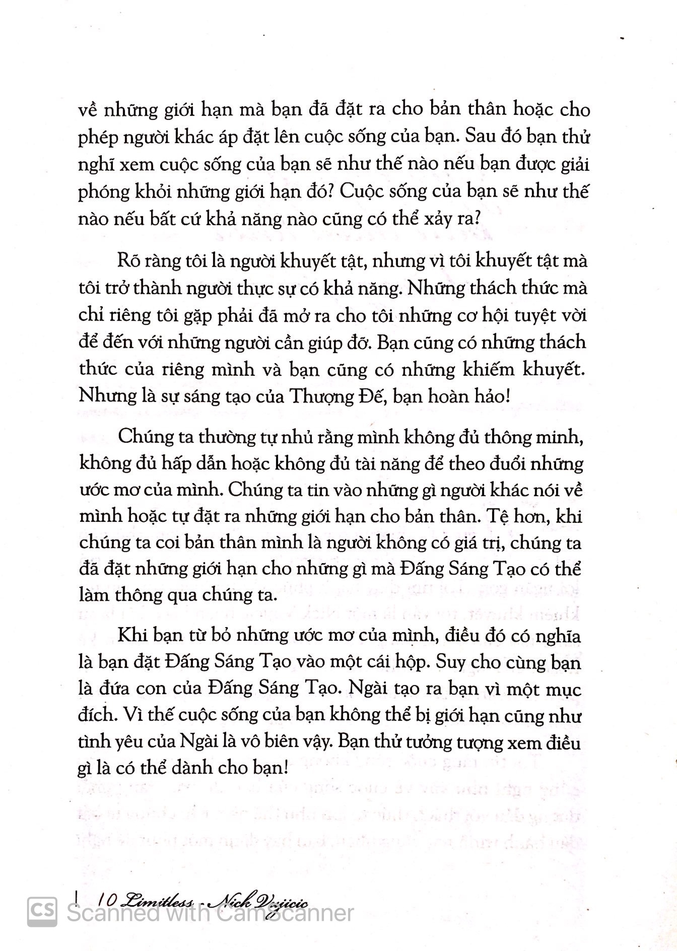 nick vujicic - sống cho điều ý nghĩa hơn (tái bản)