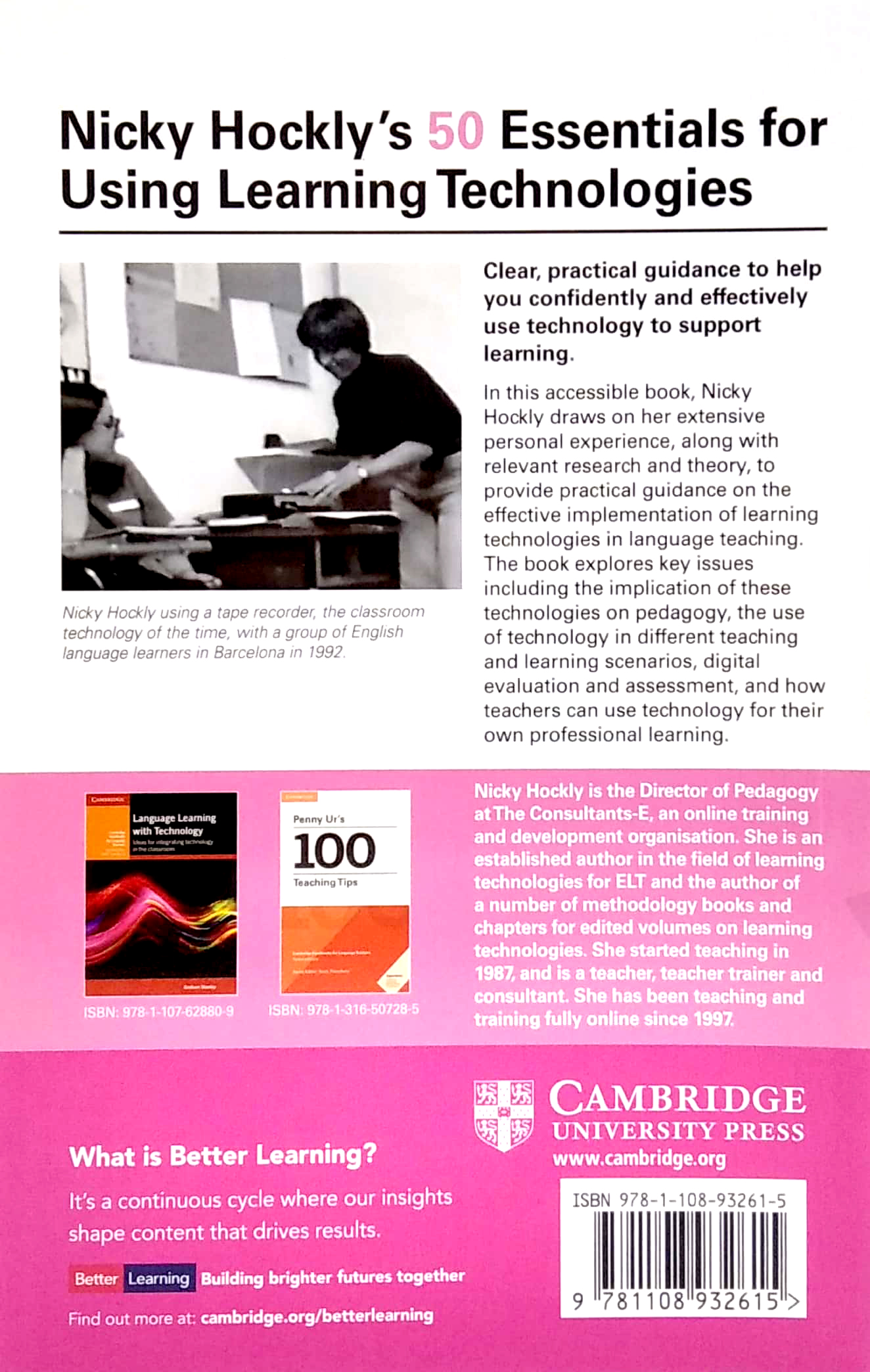 nicky hockly's 50 essentials for using learning technologies