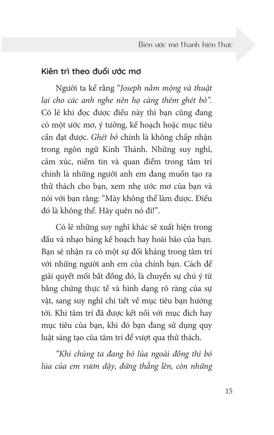 niềm tin mở lối