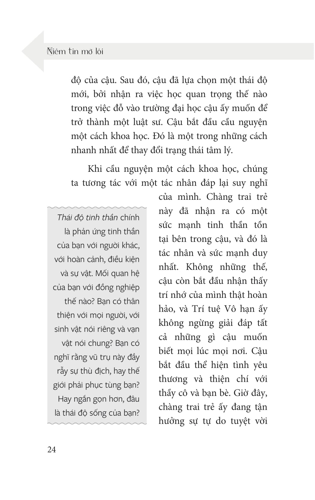 niềm tin mở lối