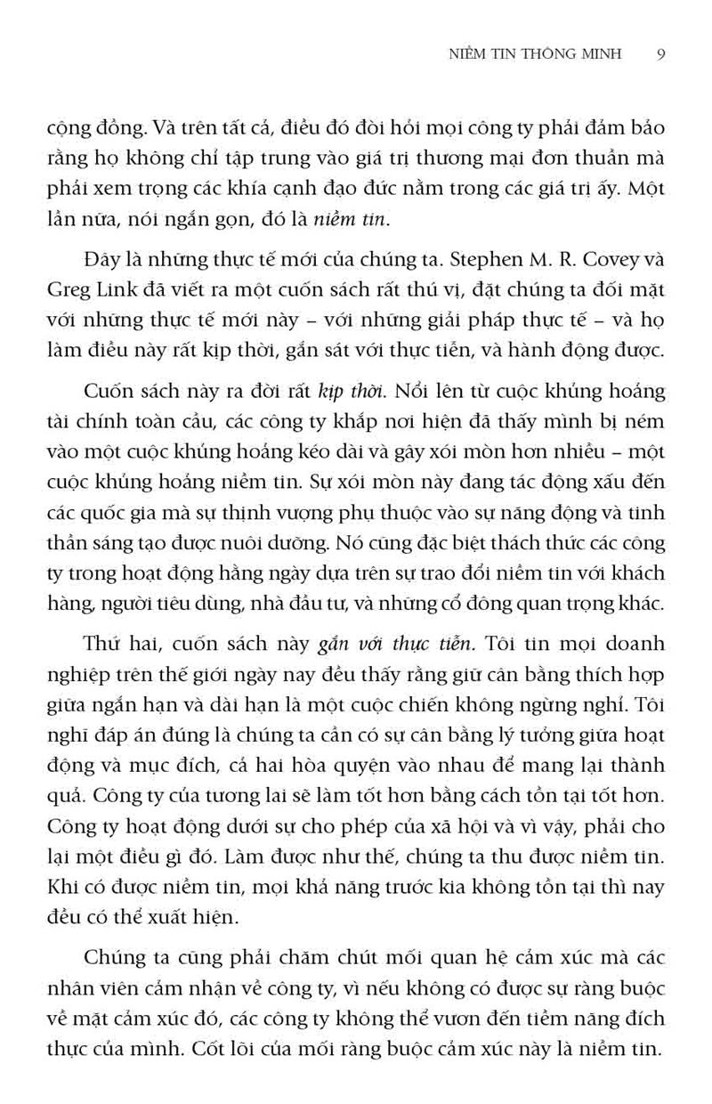 niềm tin thông minh - kỹ năng thiết yếu biến người quản lý thành nhà lãnh đạo