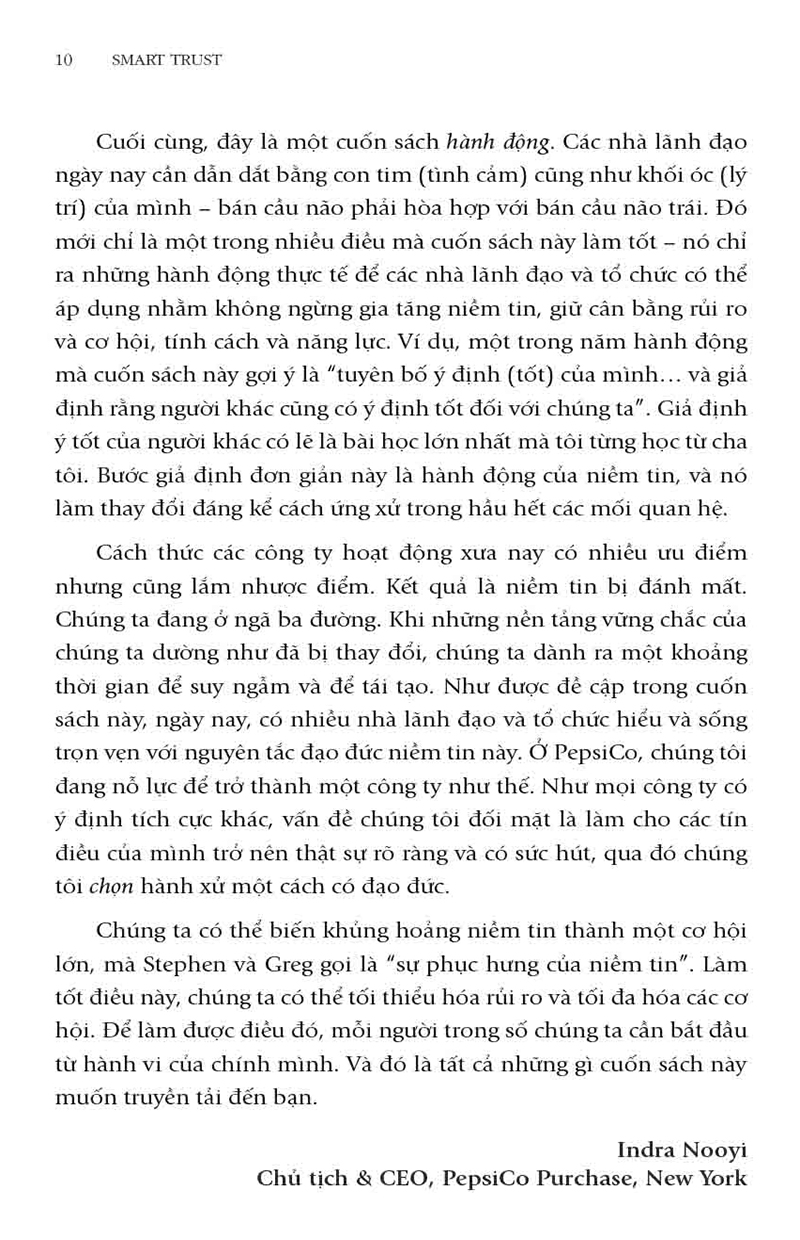 niềm tin thông minh - kỹ năng thiết yếu biến người quản lý thành nhà lãnh đạo
