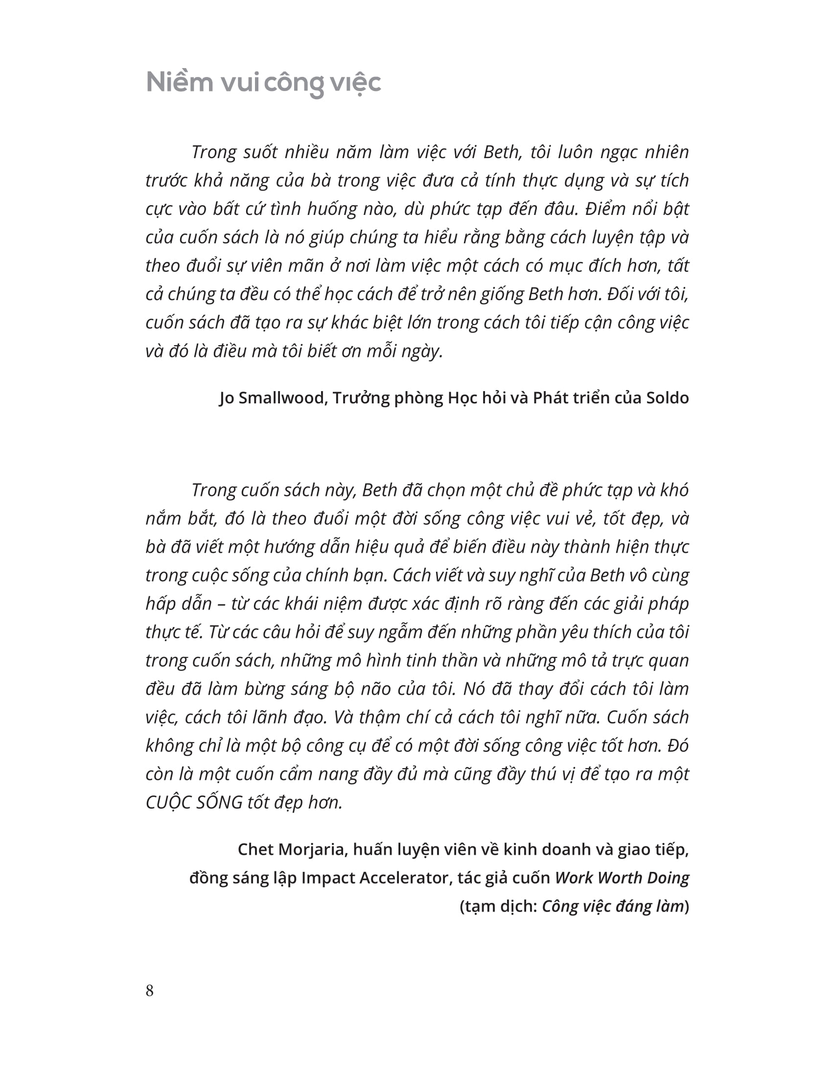 Niem Vui Cong Viec - Ngan Chan Nan, Tim Dam Me