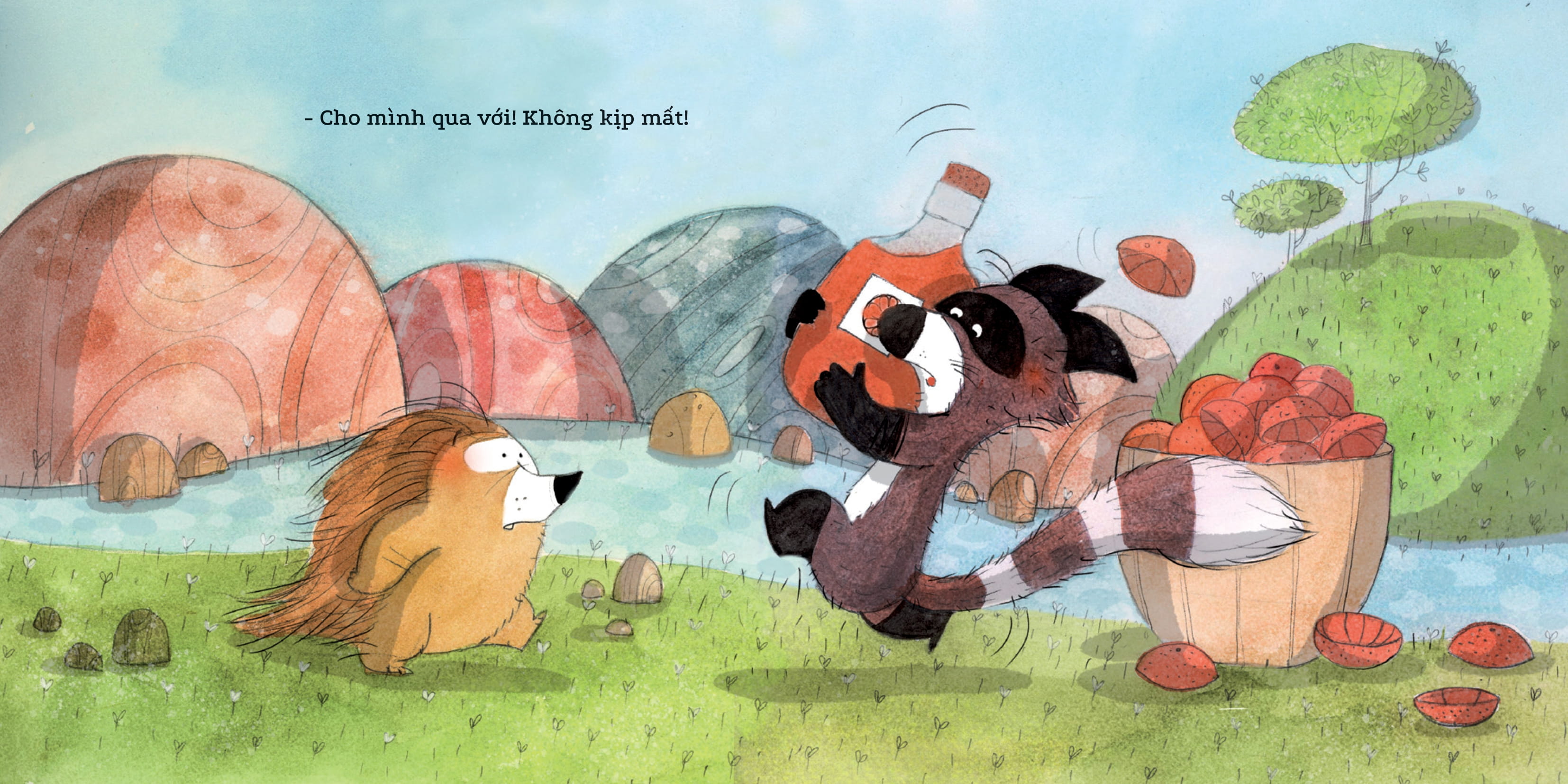 niềm vui mỗi ngày - vội gì vội thế! phù! phù trễ mất thôi!