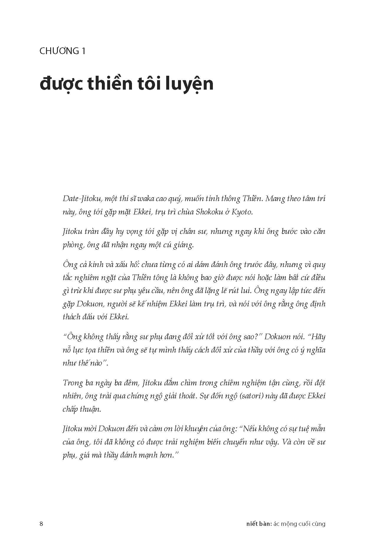 Niet Ban - Ac Mong Cuoi Cung - Hoc Tin Cay Vao Cuoc Song - Nhung Cong An Thien Nhu Phuong Tien Truyen Day Su Thu Thai