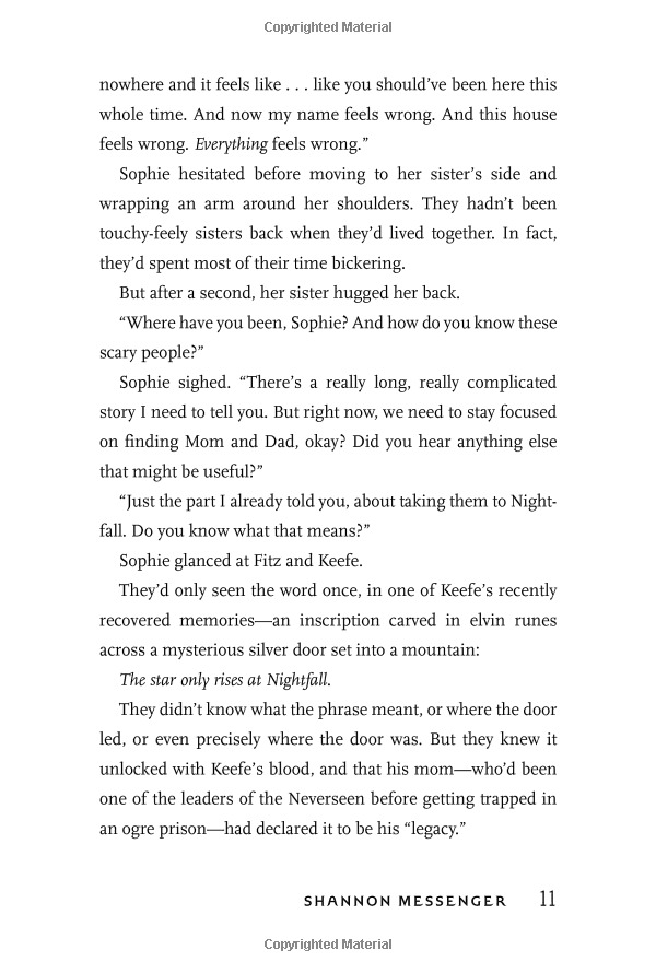 nightfall (6) (keeper of the lost cities)