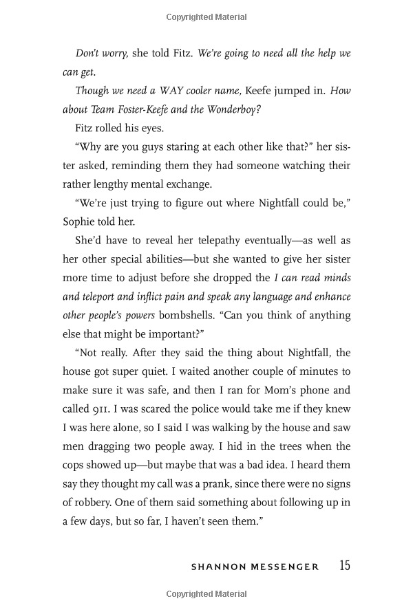 nightfall (6) (keeper of the lost cities)