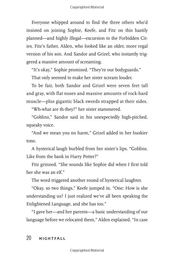 nightfall (6) (keeper of the lost cities)