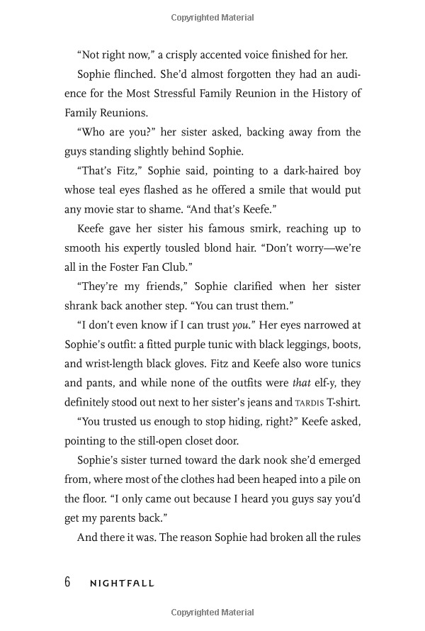 nightfall (6) (keeper of the lost cities)