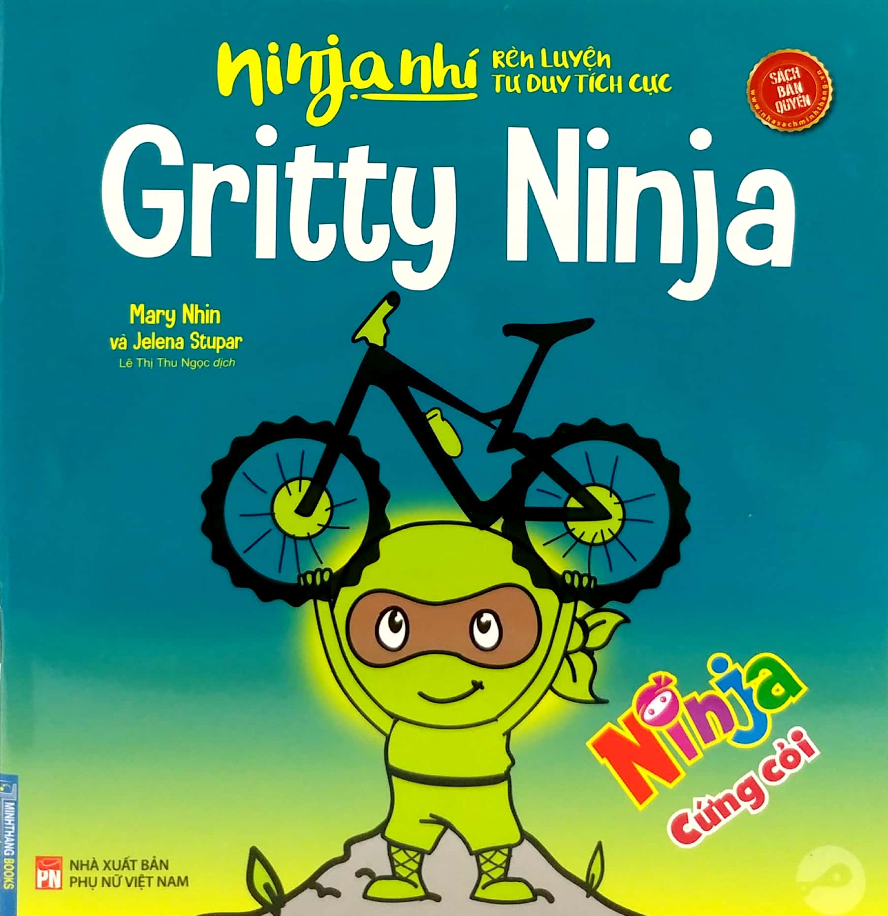 ninja nhí - rèn luyện tư duy tích cực - ninja cứng cỏi (song ngữ)