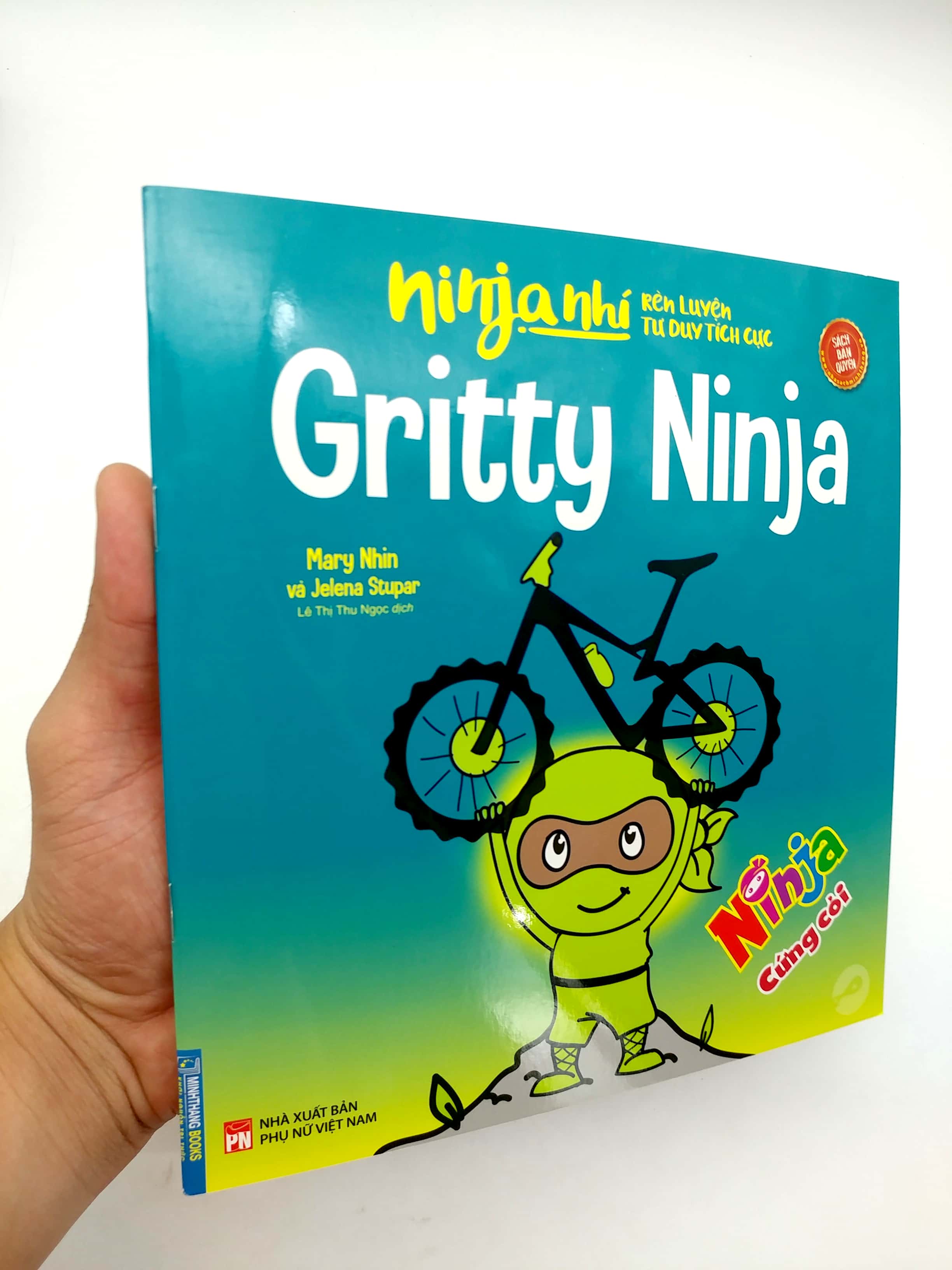 ninja nhí - rèn luyện tư duy tích cực - ninja cứng cỏi (song ngữ)