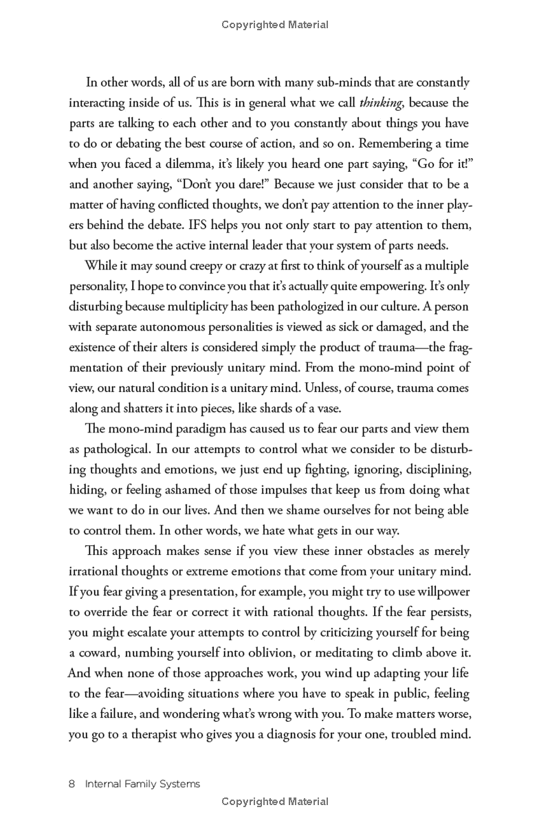 no bad parts: healing trauma and restoring wholeness with the internal family systems model