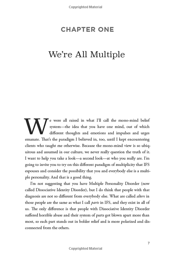 no bad parts: healing trauma and restoring wholeness with the internal family systems model