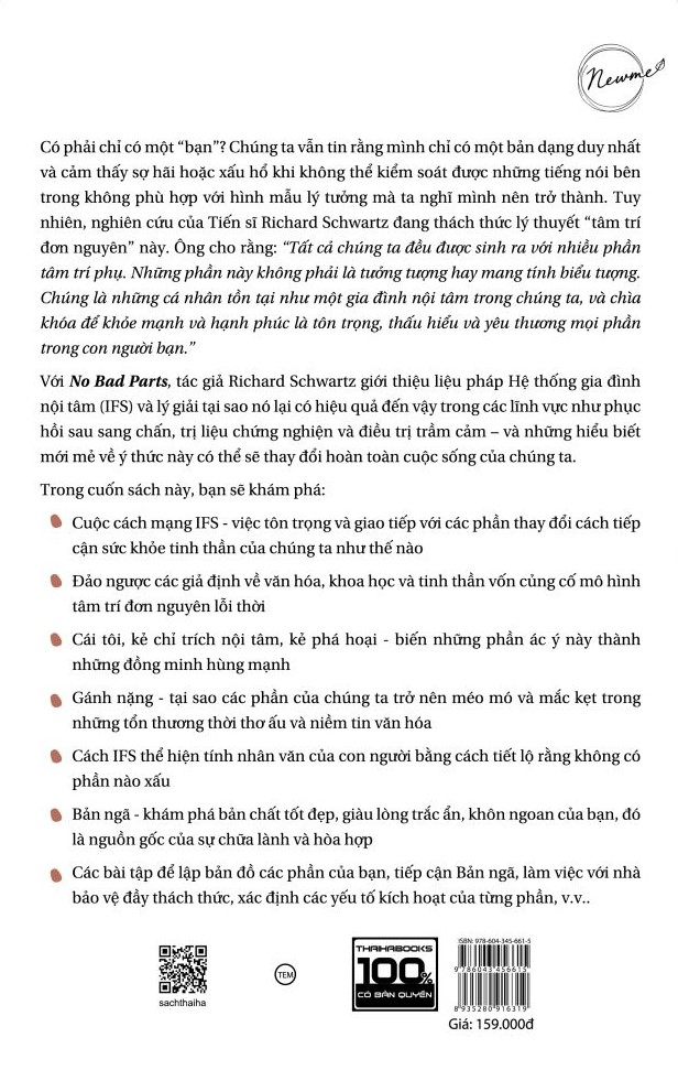 no bad parts - không có phần nào xấu