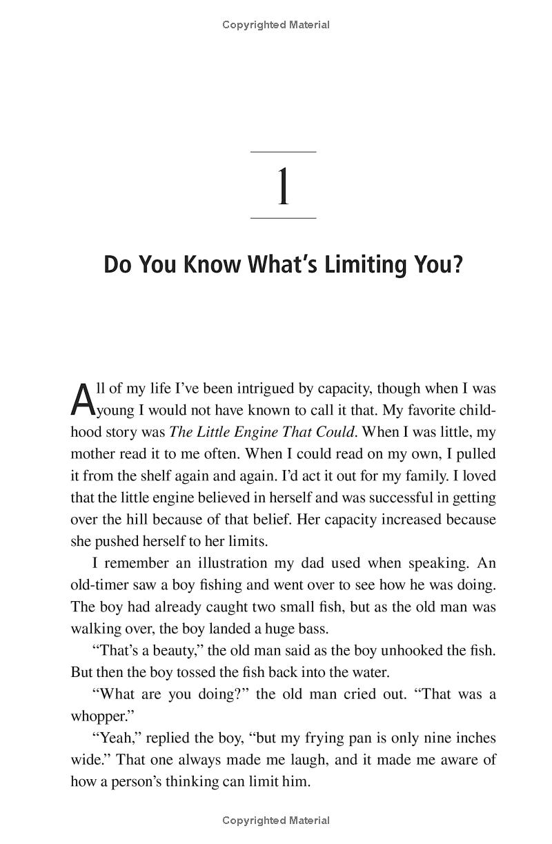 no limits: blow the cap off your capacity