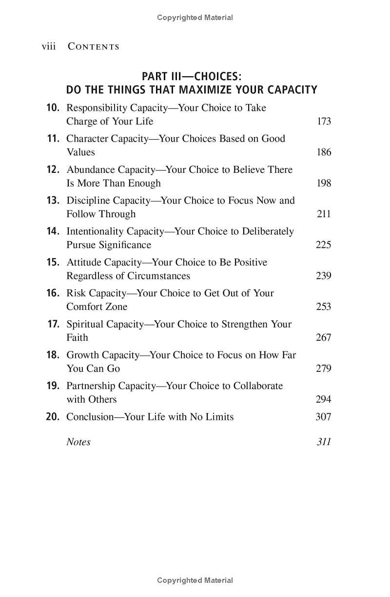 no limits: blow the cap off your capacity