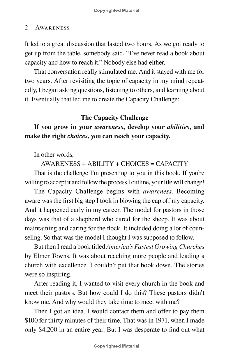 no limits: blow the cap off your capacity