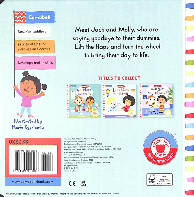 no more dummies: giving up your dummy (campbell big steps 9)