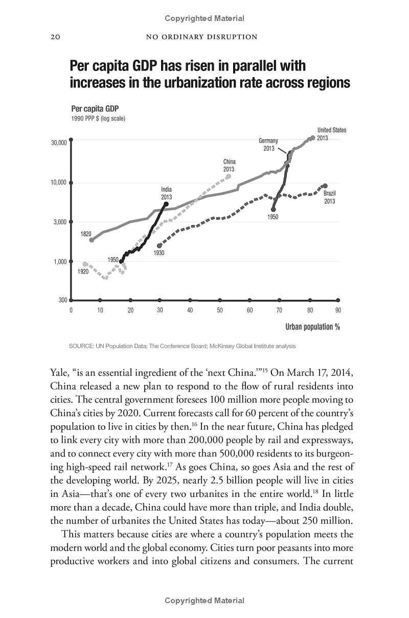 no ordinary disruption: the four global forces breaking all the trends
