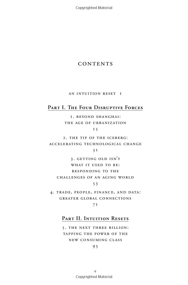 no ordinary disruption: the four global forces breaking all the trends