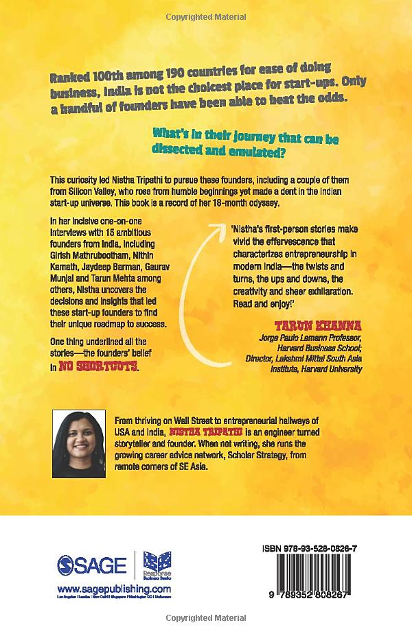 no shortcuts: rare insights from 15 successful start-up founders