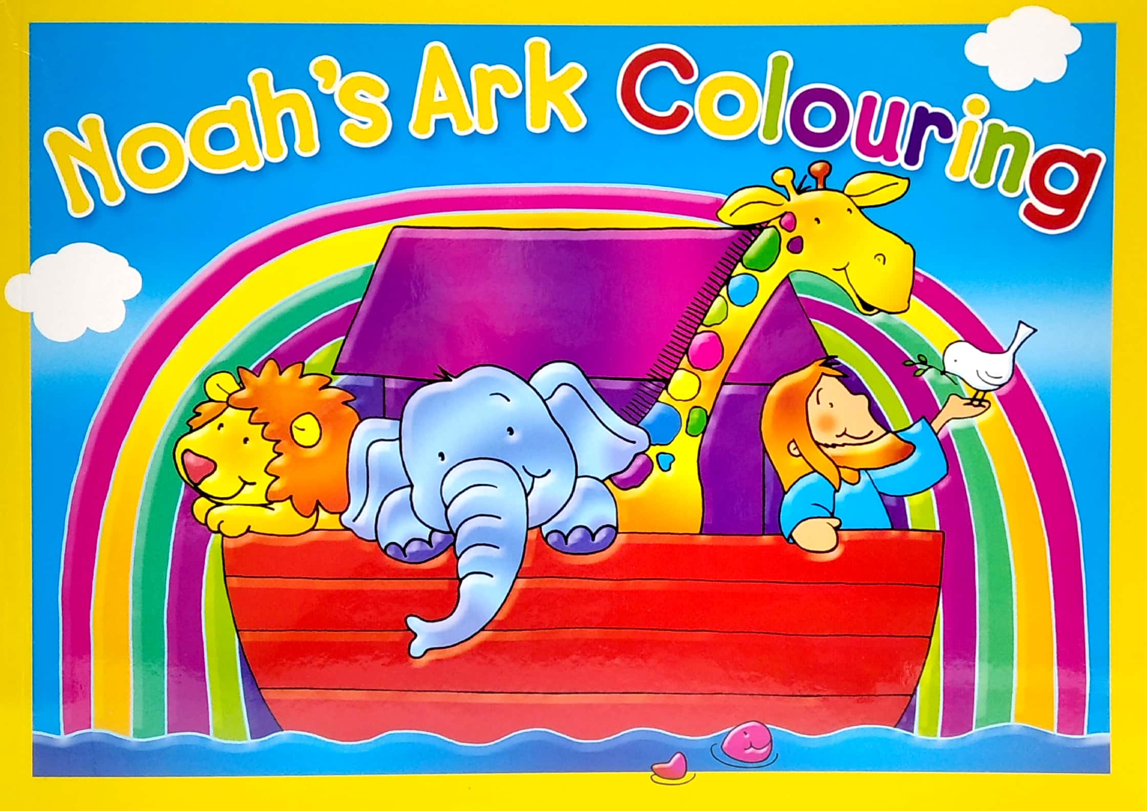 noah's ark colouring