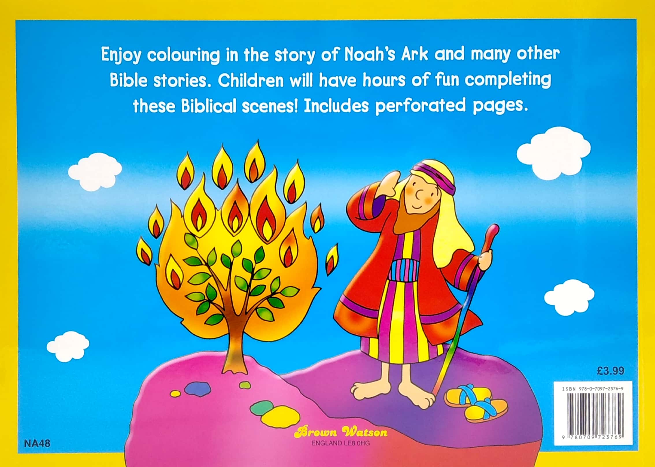 noah's ark colouring