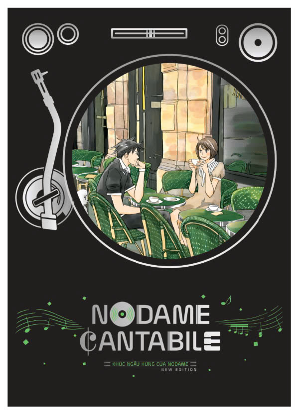 nodame cantabile - khúc ngẫu hứng của nodame - new edition - tập 2 - bản đặc biệt - tặng kèm postcard đựng trong phong bì thiết kế theo dạng đĩa than