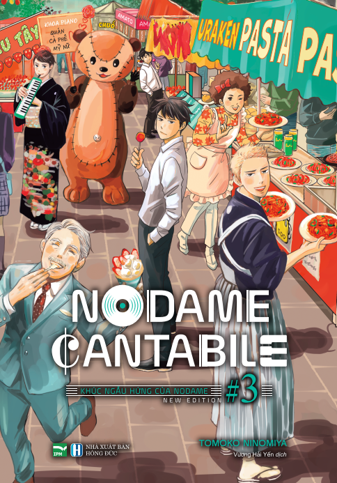 nodame cantabile - khúc ngẫu hứng của nodame - new edition - tập 3