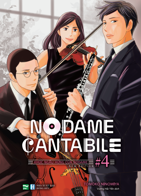 nodame cantabile - khúc ngẫu hứng của nodame - new edition - tập 4