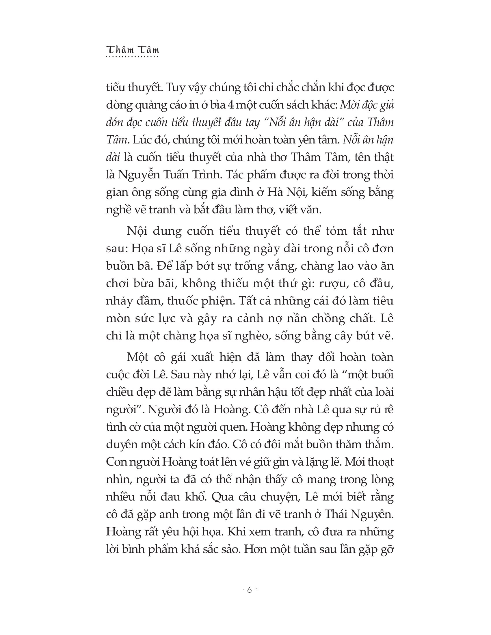 nỗi ân hận dài