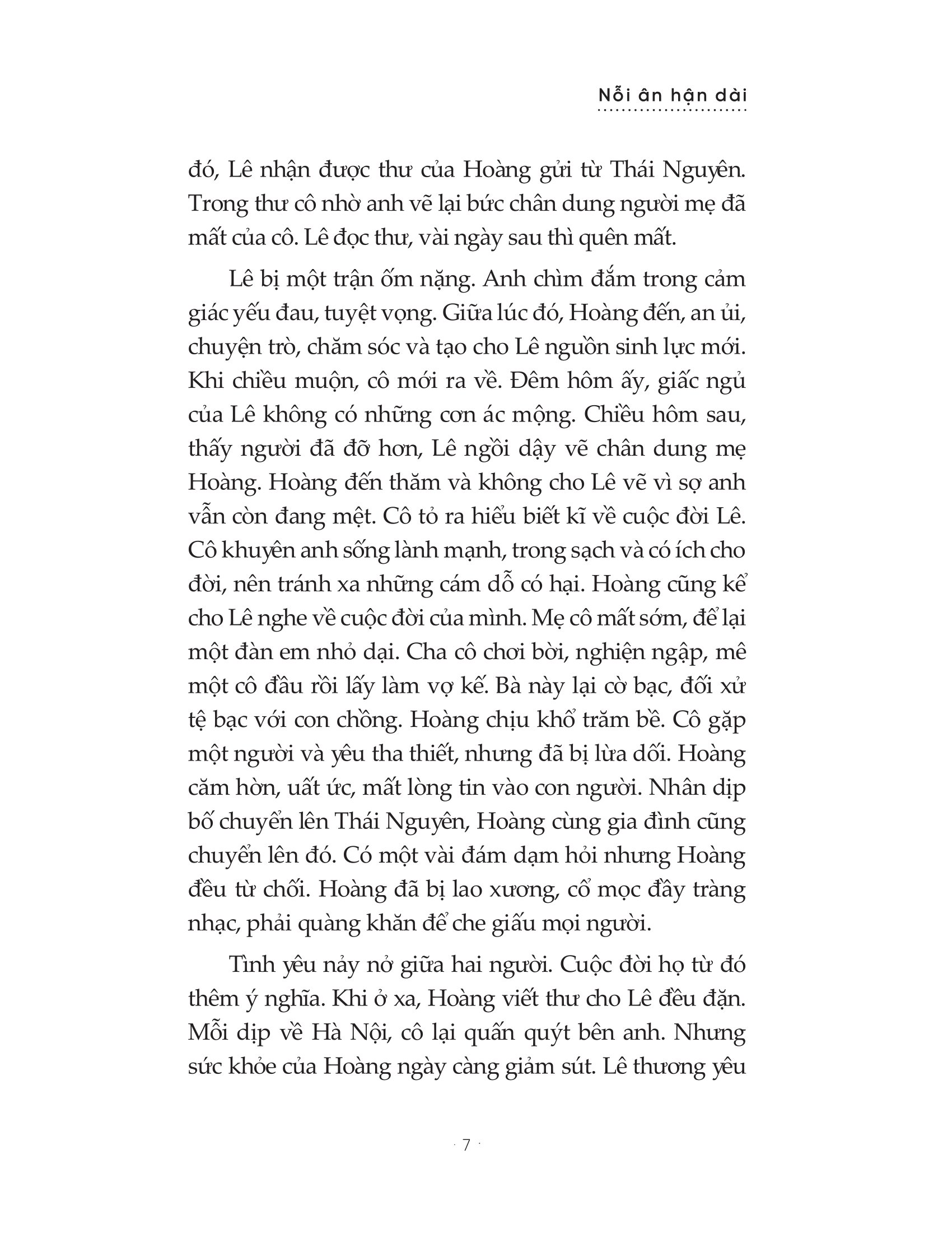 nỗi ân hận dài