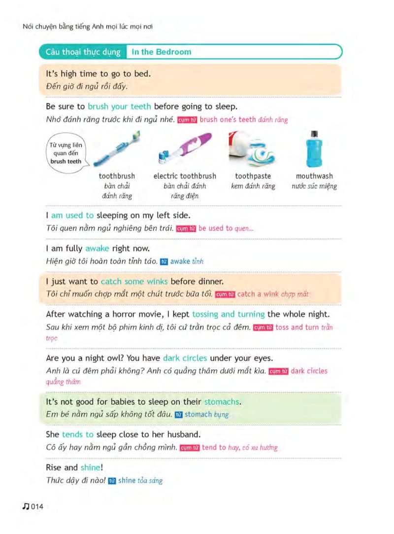 nói chuyện bằng tiếng anh mọi lúc mọi nơi