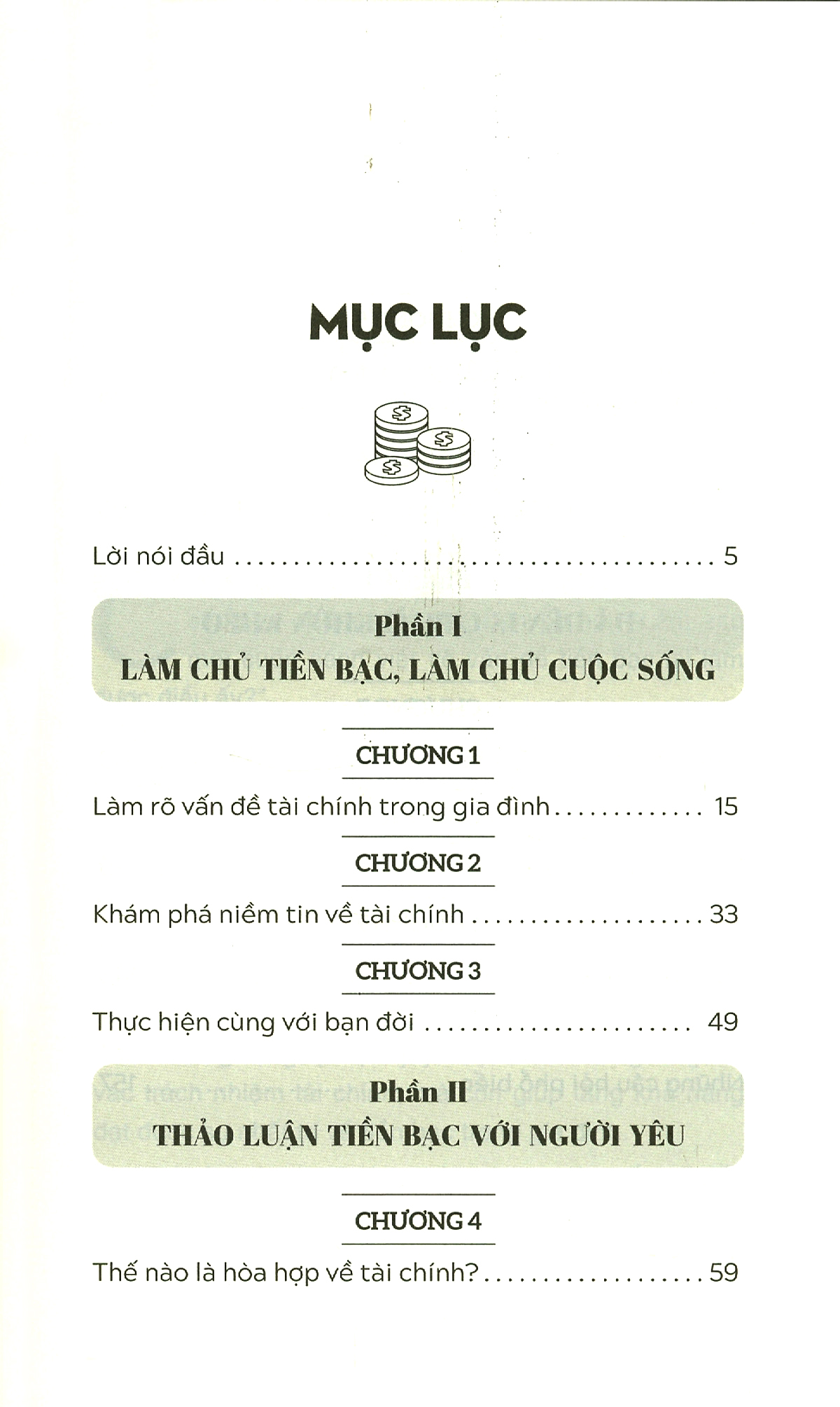 nói chuyện tiền bạc với bạn đời