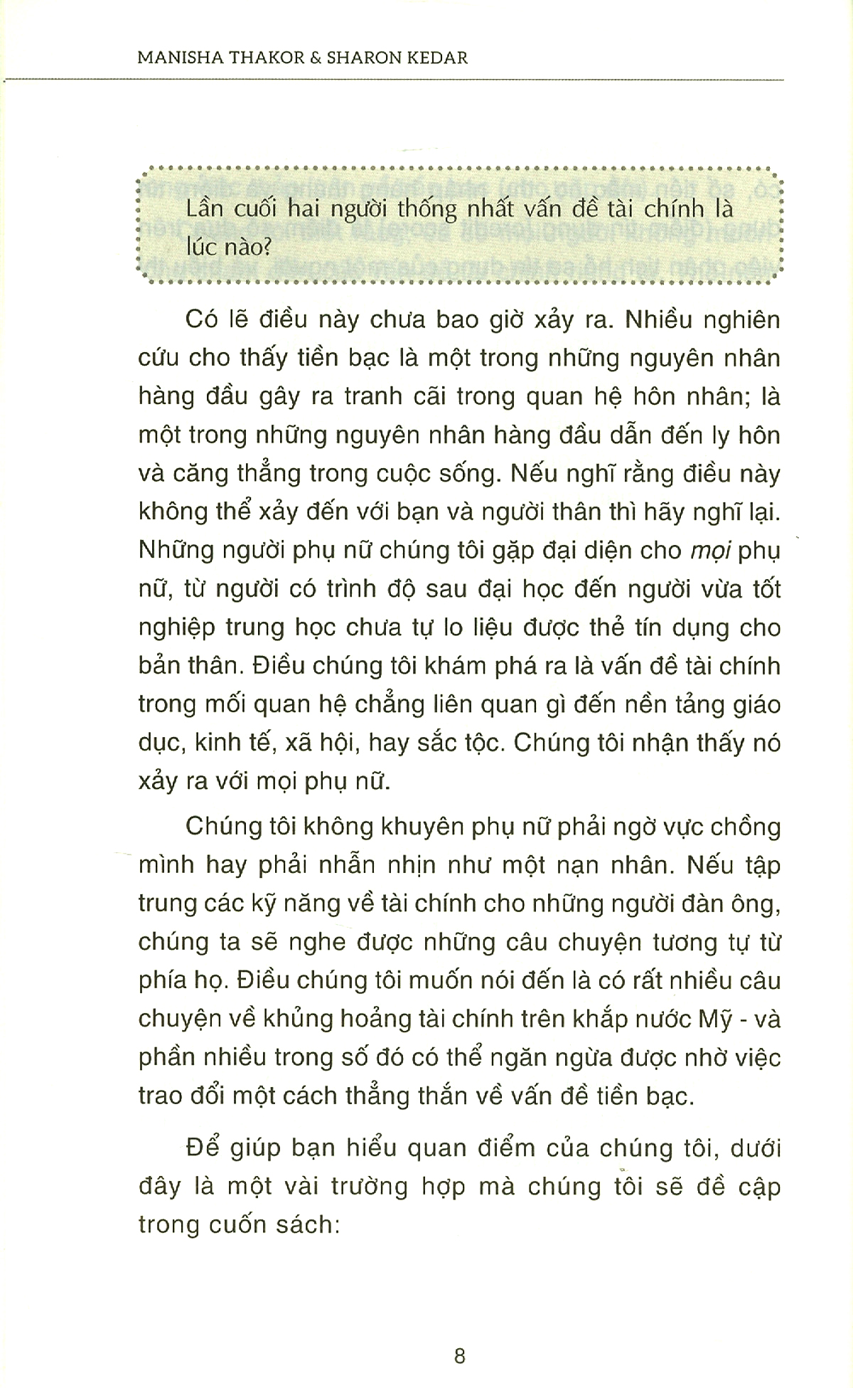 nói chuyện tiền bạc với bạn đời