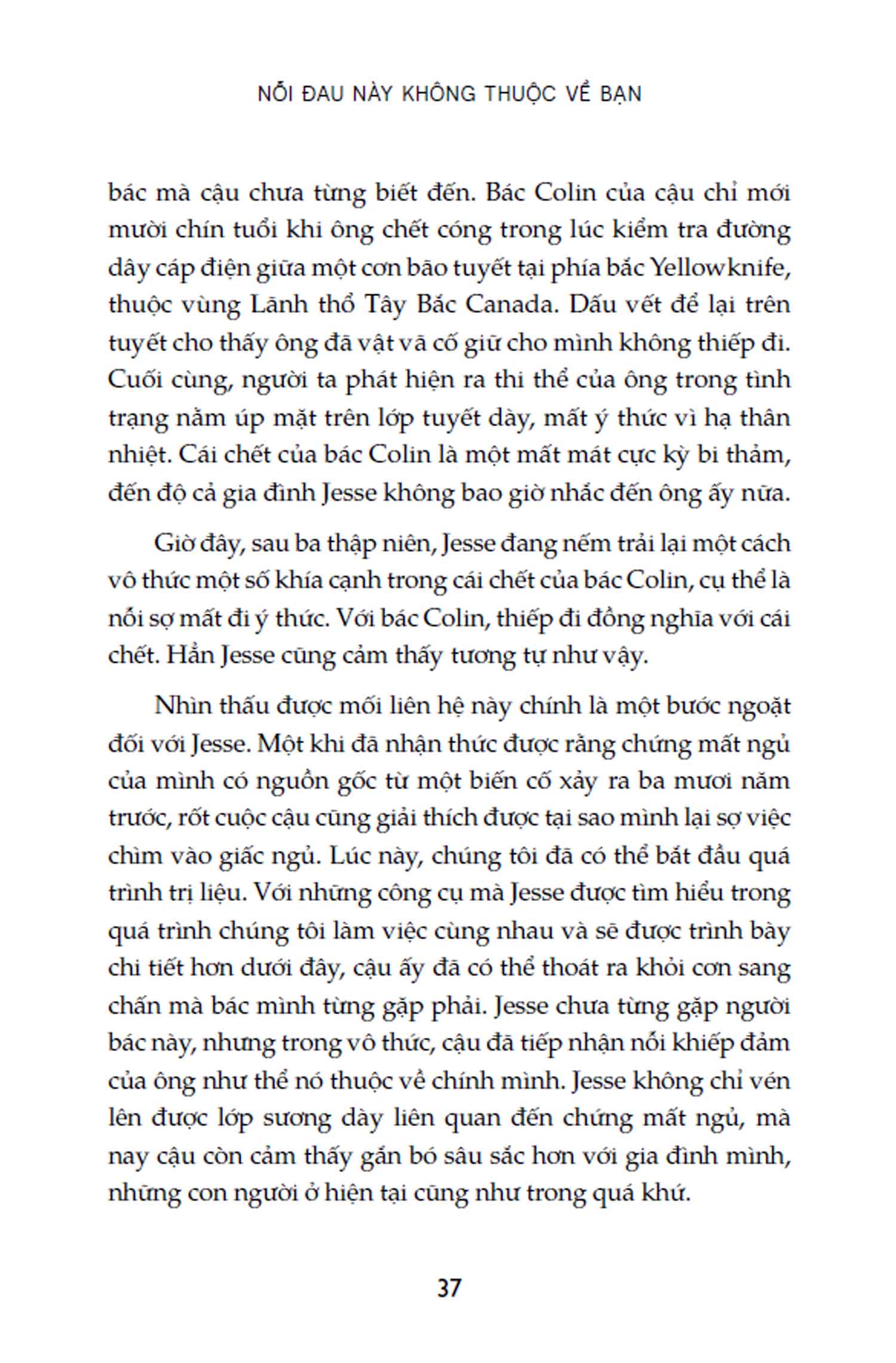 nỗi đau này không thuộc về bạn