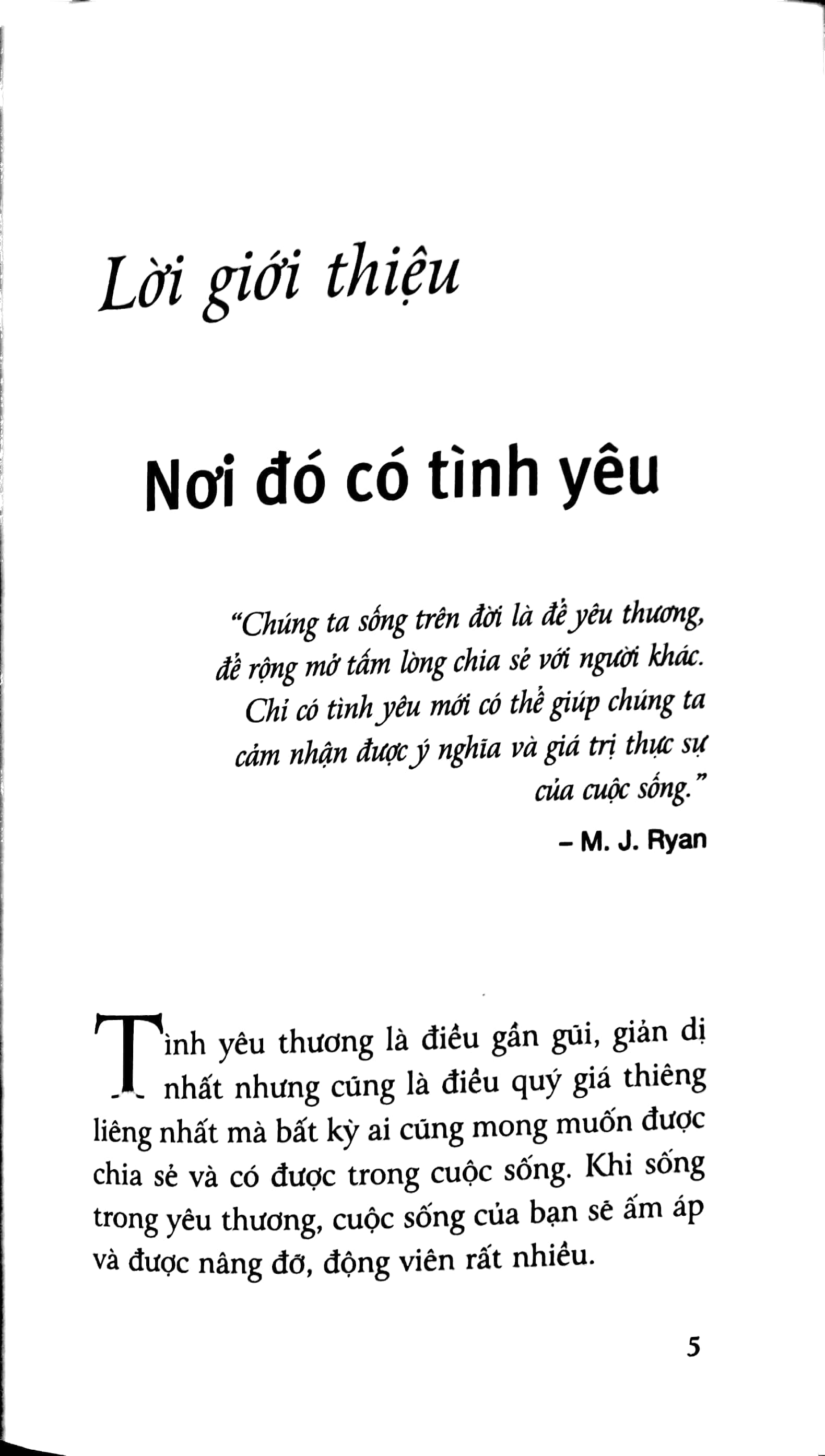 nơi đó có tình yêu
