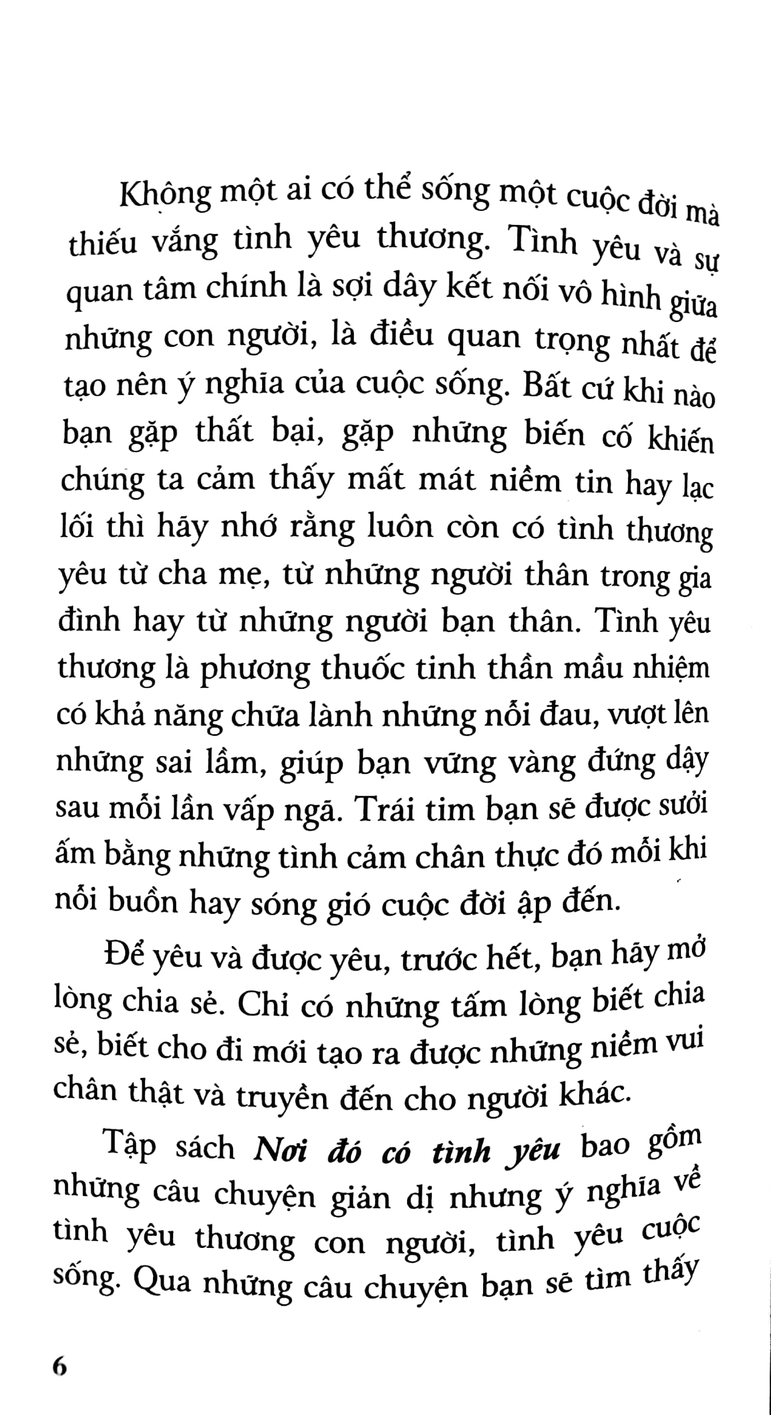 nơi đó có tình yêu