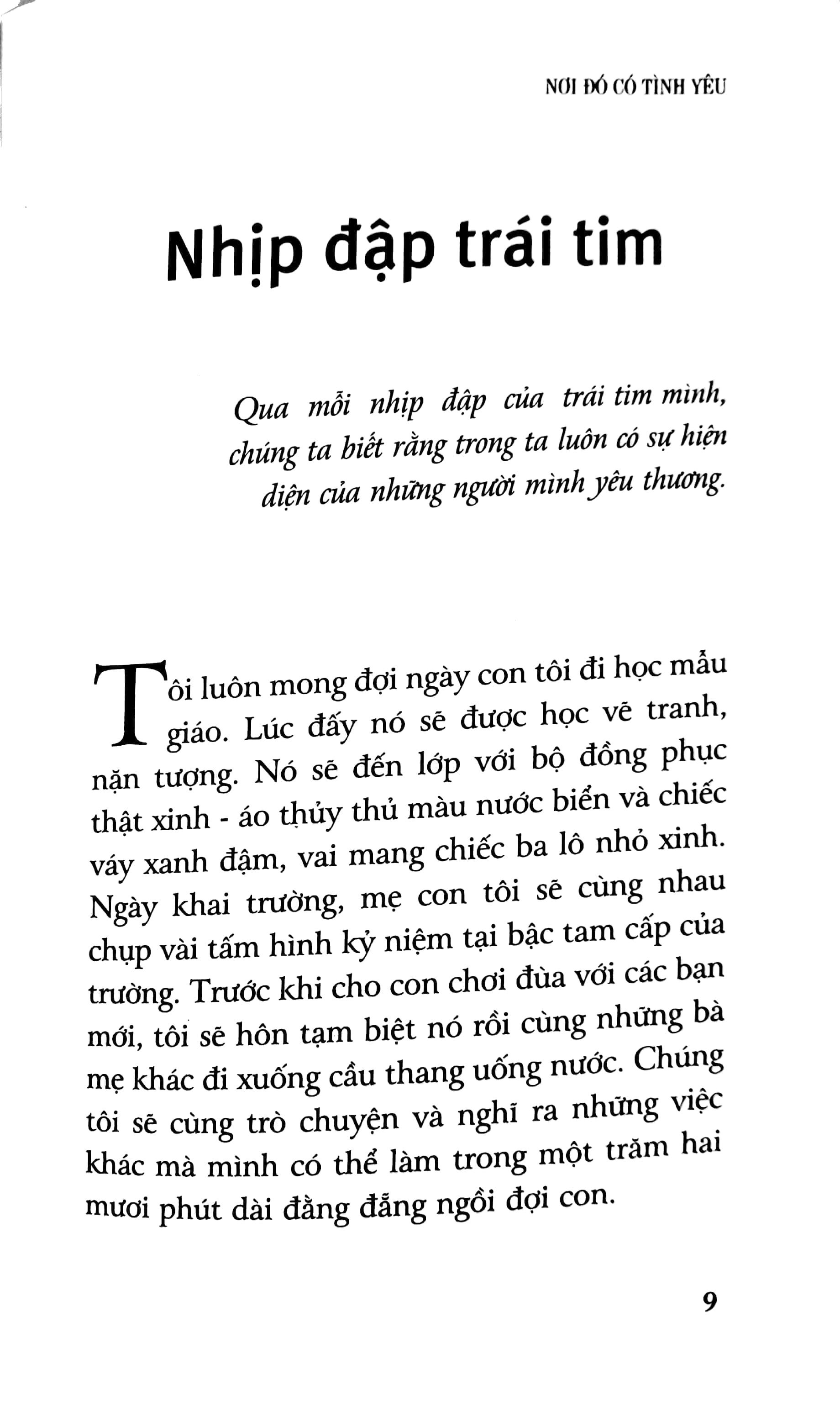 nơi đó có tình yêu