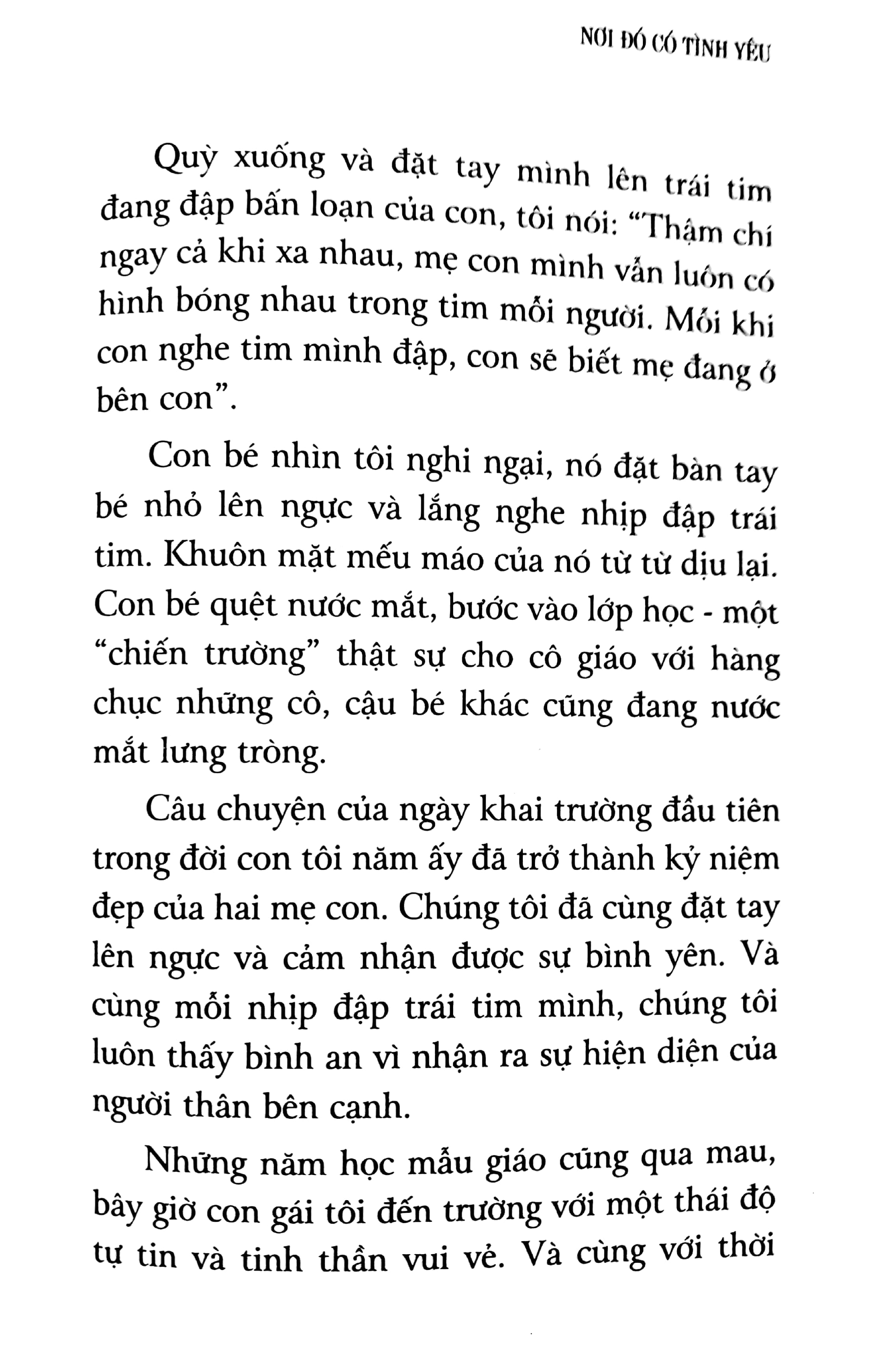 nơi đó có tình yêu