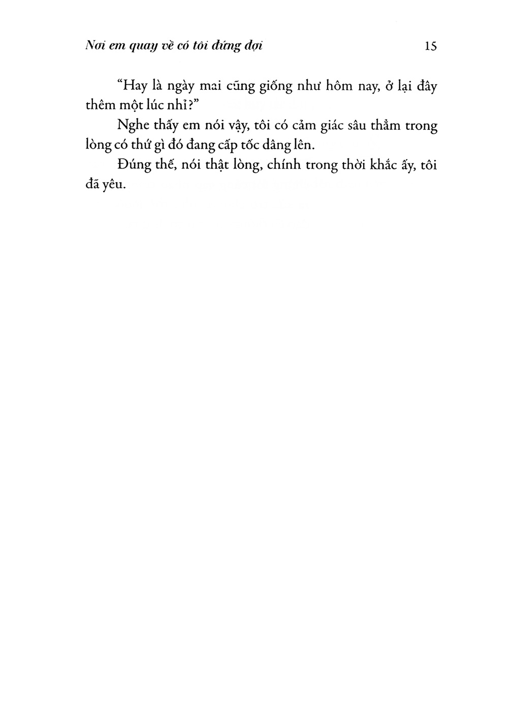nơi em quay về có tôi đứng đợi (tái bản 2022)
