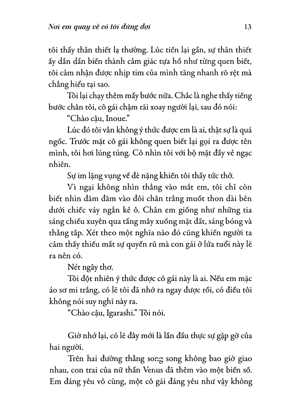 nơi em quay về có tôi đứng đợi (tái bản 2022)