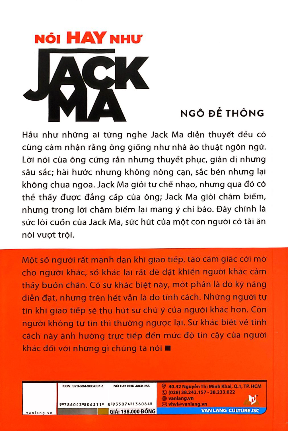 nói hay như jack ma (tái bản 2025)