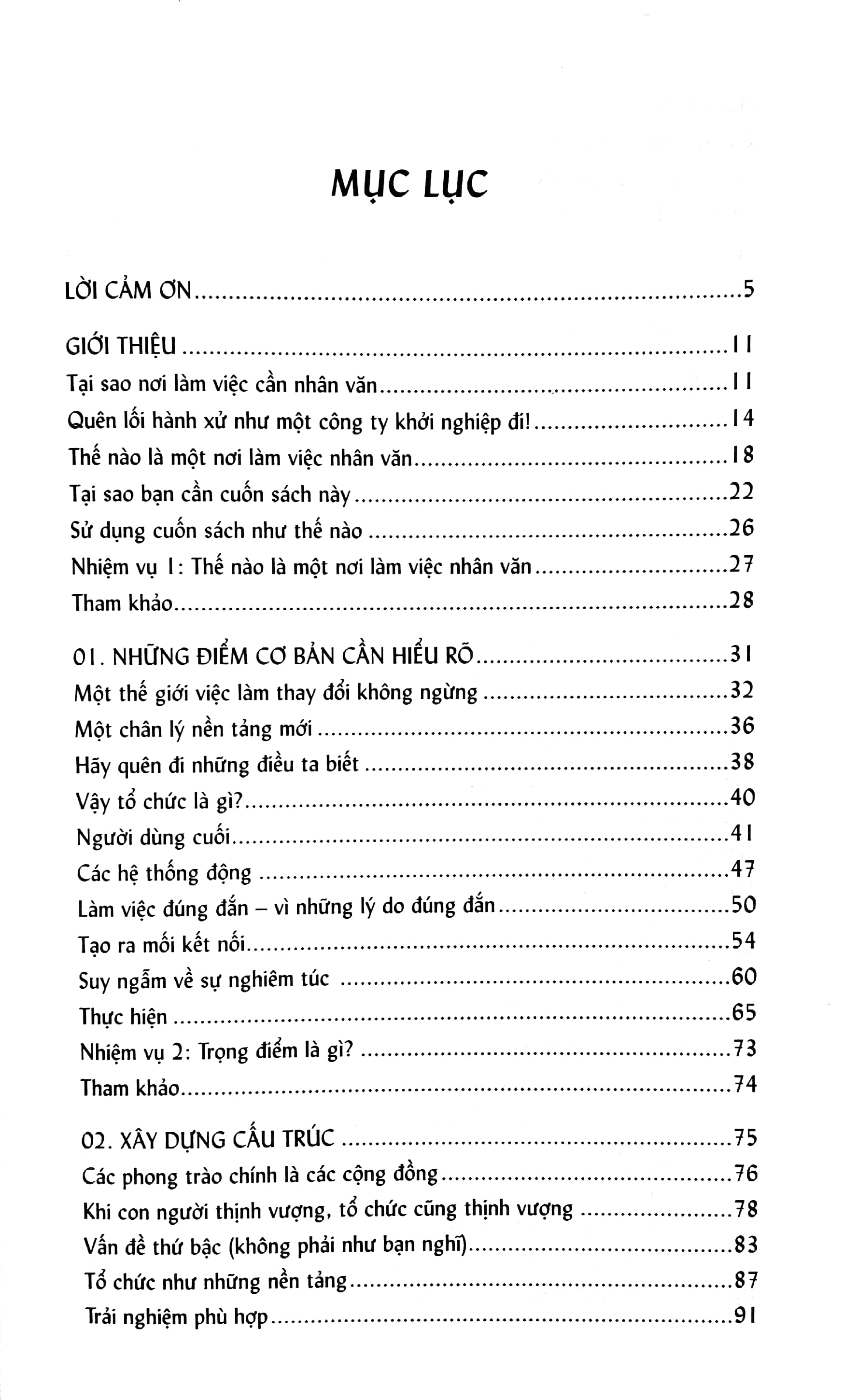 nơi làm việc nhân văn - the human workplace