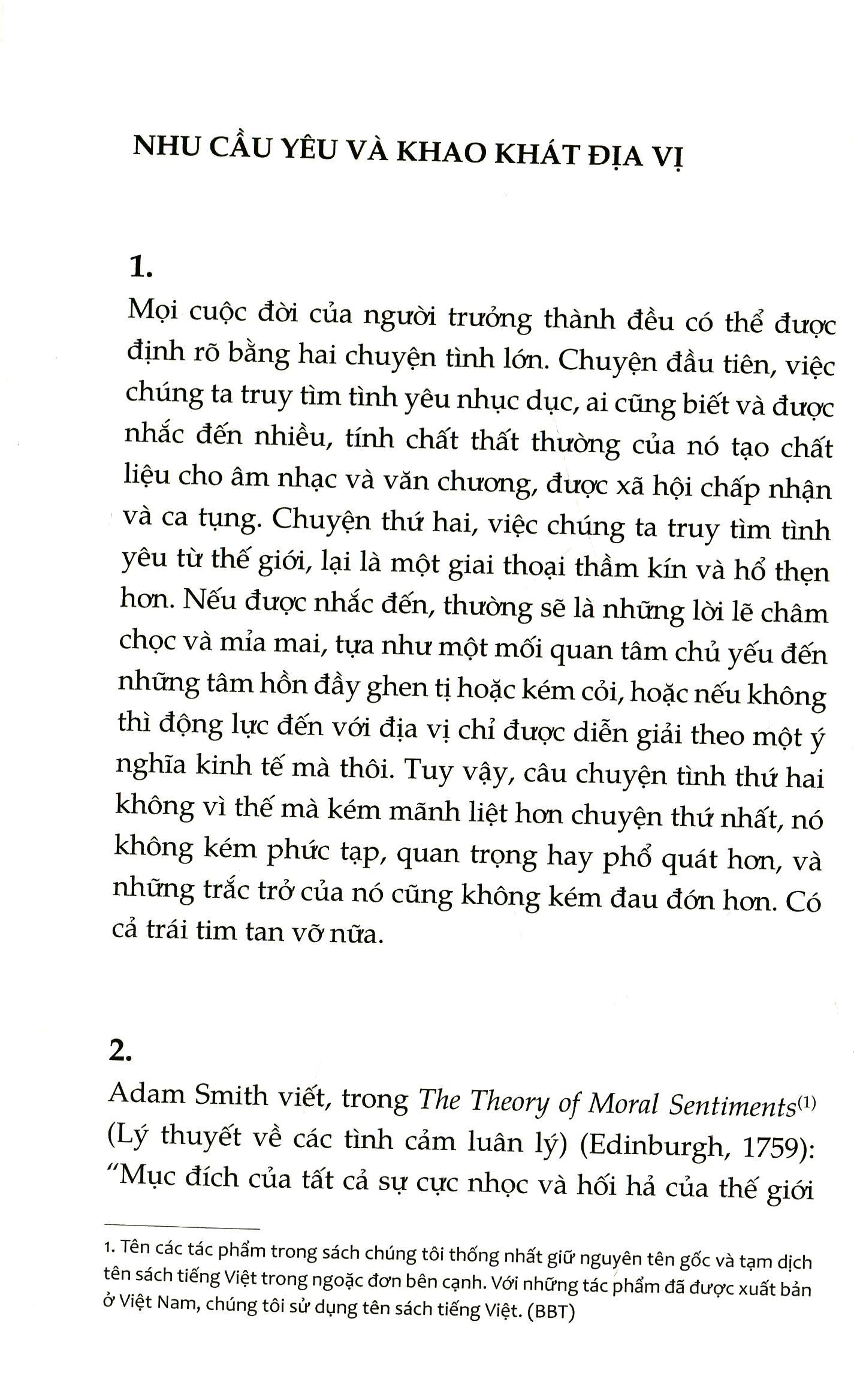nỗi lo âu về địa vị (tái bản 2020)
