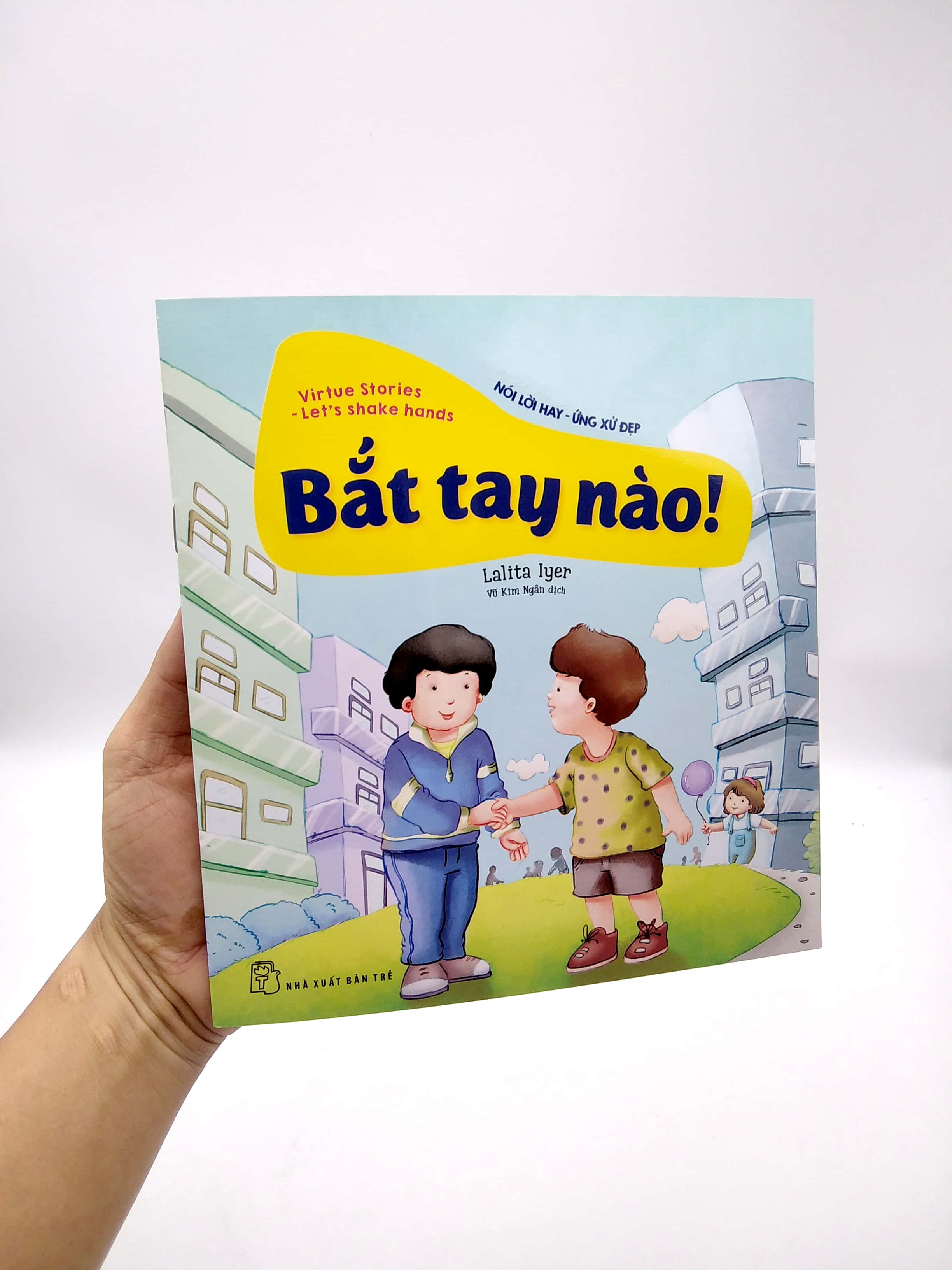 nói lời hay ứng xử đẹp - bắt tay nào