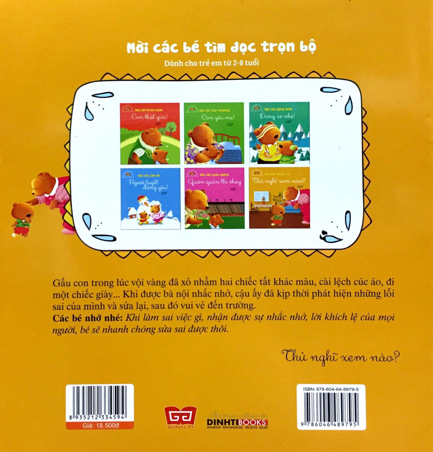 nói lời khích lệ - thử nghĩ xem nào - bé học nói lời hay