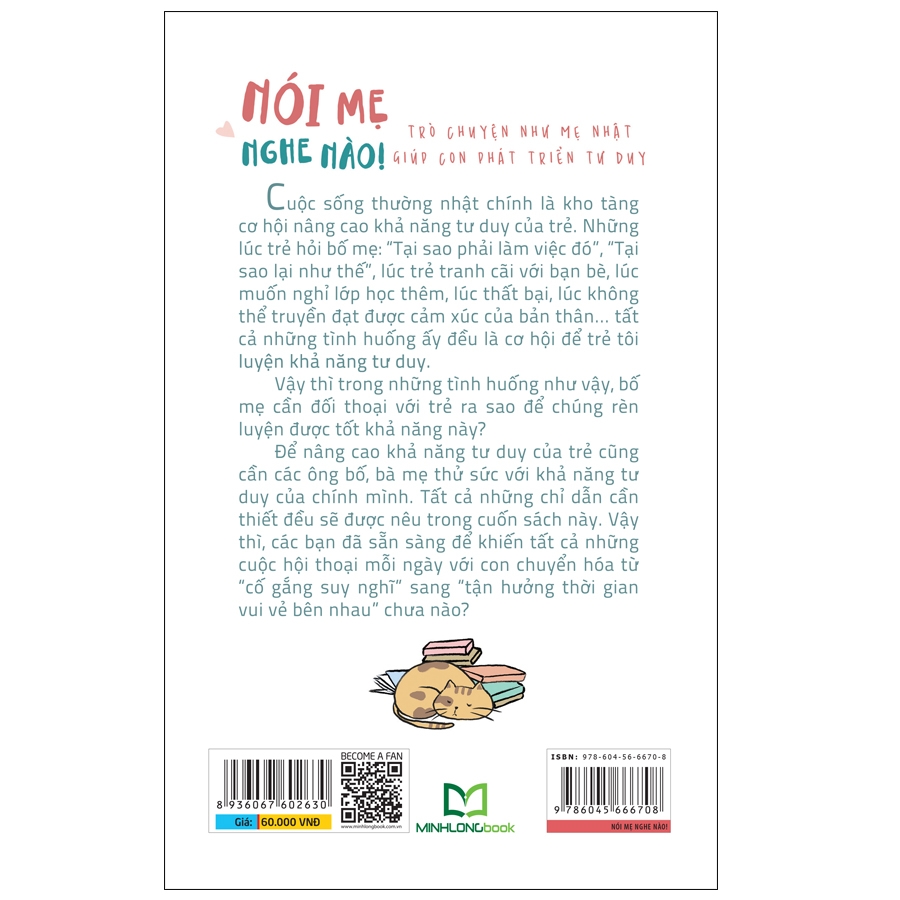 nói mẹ nghe nào - trò chuyện như mẹ nhật giúp con phát triển tư duy