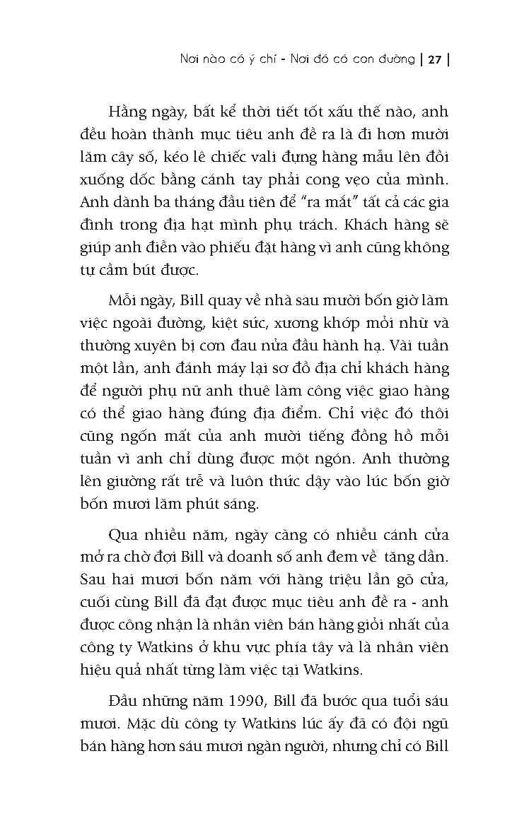 nơi nào có ý chí - nơi đó có con đường